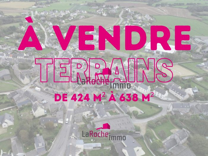 Terrain constructible à vendre, 424 m² - Lanhouarneau 29430