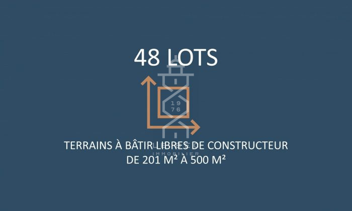 Terrain constructible à vendre, 269 m² - Riantec 56670