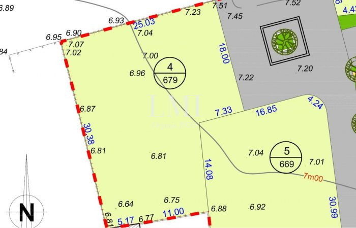 Terrain à vendre, 679 m² - Riantec 56670