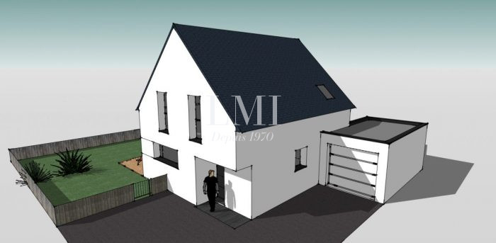 Terrain constructible à vendre, 415 m² - Lanester 56600
