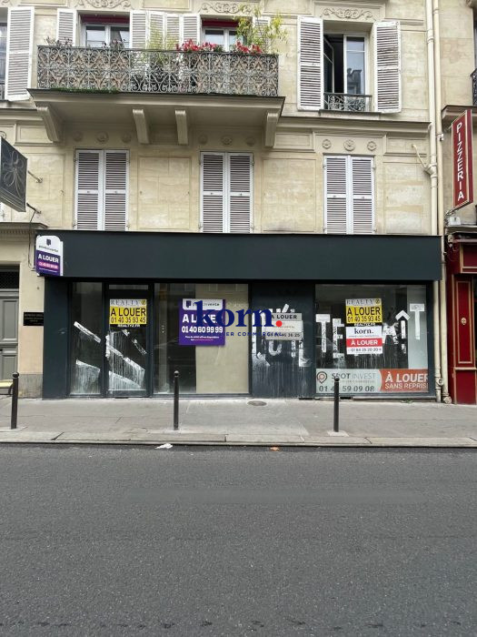 Photo Boutique de 54m² avec vitrine de 10m au cœur du quartier Pigalle image 1/5