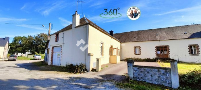 Maison ancienne à vendre, 3 pièces - Guerlédan 22530