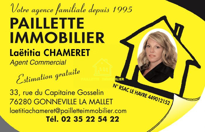 Maison ancienne à vendre, 4 pièces - Gonneville-la-Mallet 76280