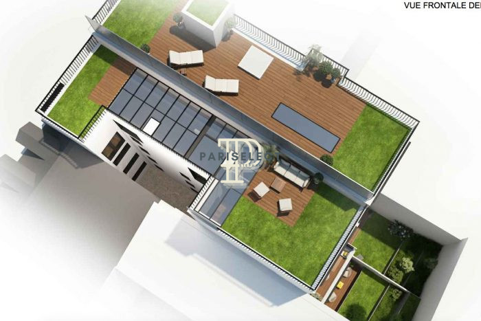 Terrain constructible à vendre, 160 m² - PARIS 00015