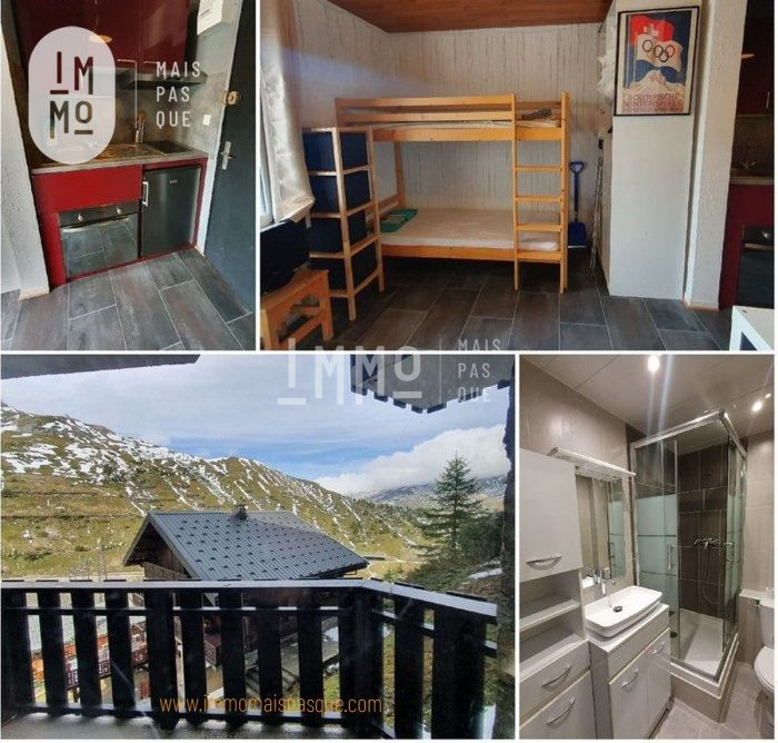 Studio à vendre, 1 pièce - Tignes 73320