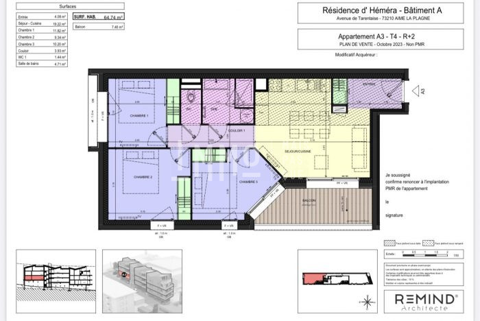 Appartement à vendre, 4 pièces - Aime-la-Plagne 73210