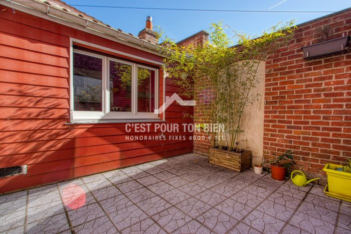 Maison mitoyenne 1 côté à vendre, 3 pièces - Hellemmes-Lille 59260