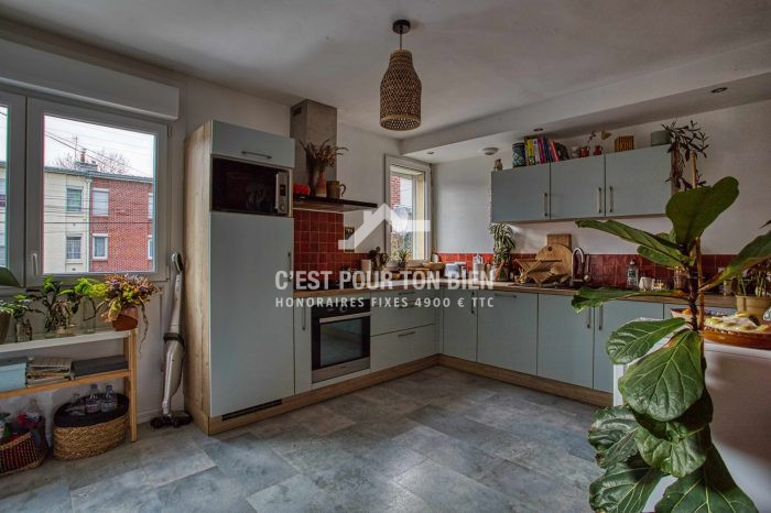 Maison à vendre, 4 pièces - Mons-en-Barœul 59370