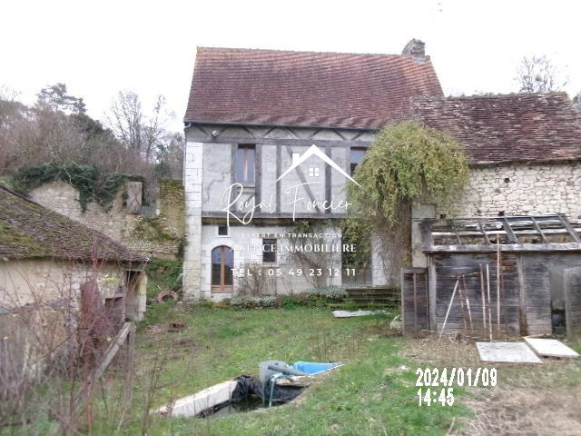 Maison ancienne à vendre, 3 pièces - Preuilly-sur-Claise 37290