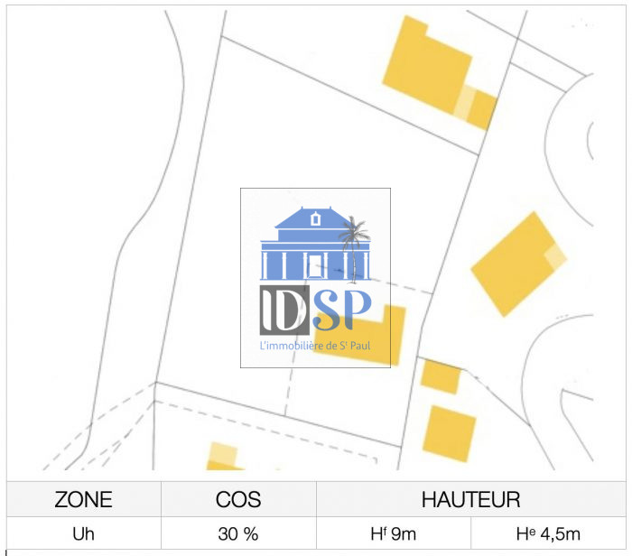 Terrain constructible à vendre, 2313 m² - Saint-Denis 97400