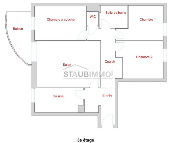 Photo Saint-Louis Appartement 4 pièces de 84 m² avec balcon et garage image 12/14