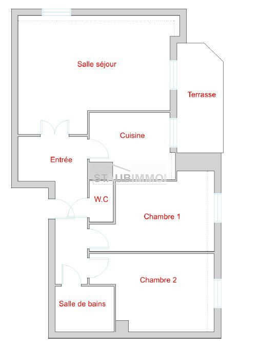 Photo Bartenheim Appartement 3 pièces de 63 m² avec cave et garage image 13/16