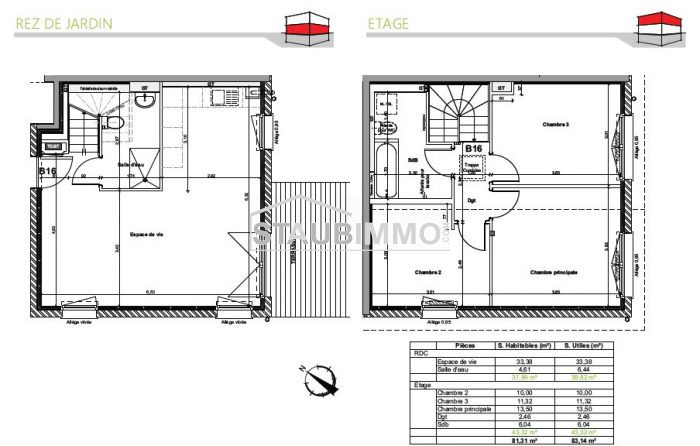 Appartement à vendre, 5 pièces - Michelbach-le-Bas 68730