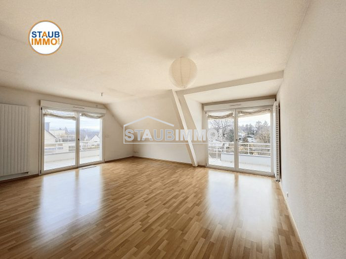 Photo Eschentzwiller Appartement 4 pièces en attique de 86 m² avec 35 m² de terrasse image 2/15
