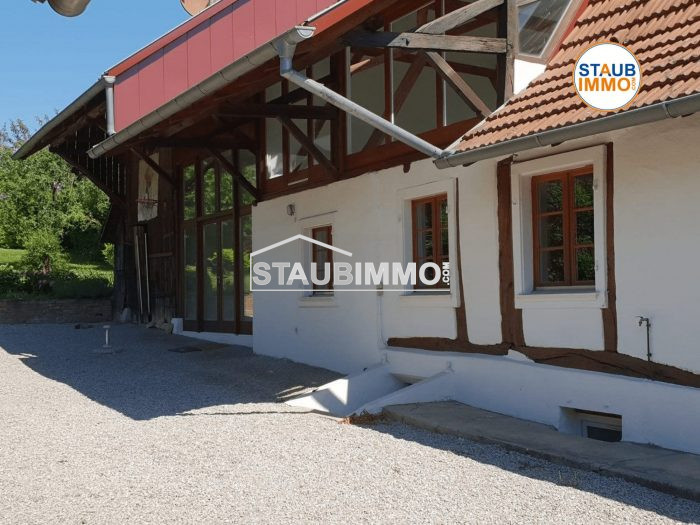 Schlierbach maison avec grange aménagée de 198 m² sur 11,88 ares