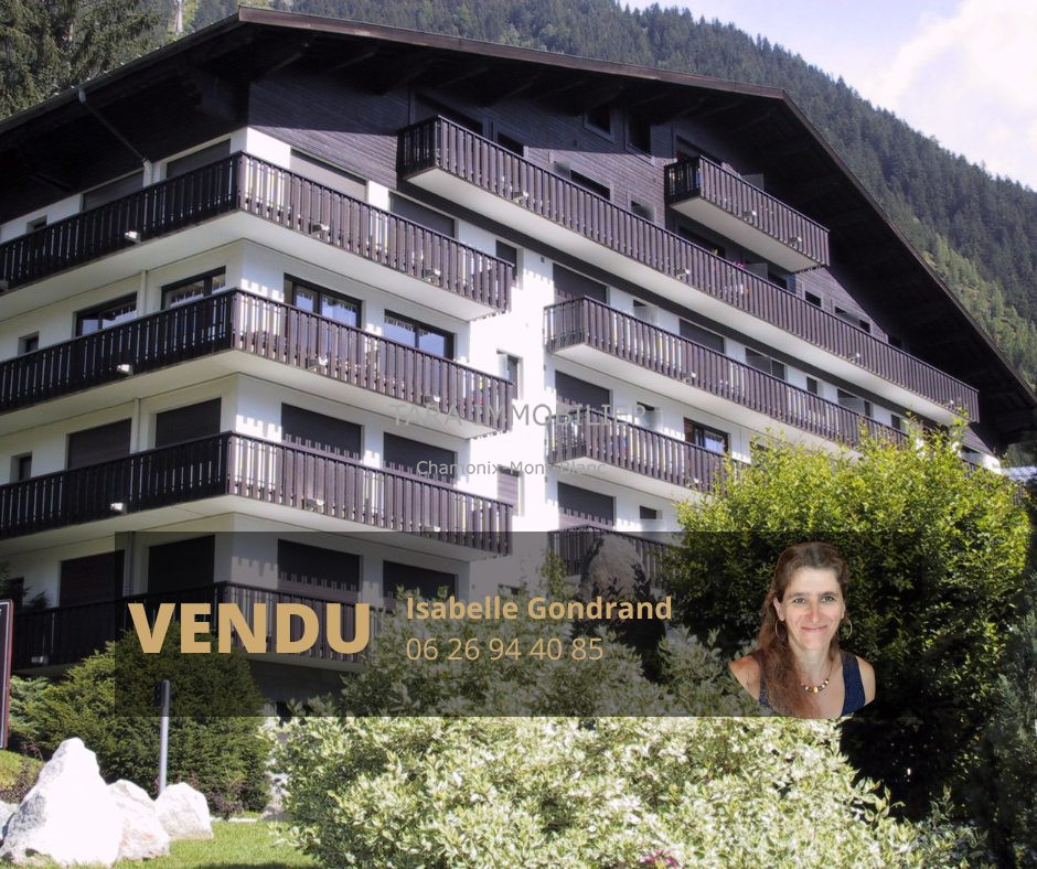 Vente Appartement 40m² 2 Pièces à Chamonix-Mont-Blanc (74400) - Tara Immobilier