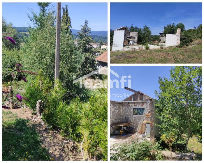 Terrain constructible à vendre, 09 a 55 ca - Saint-Just-en-Chevalet 42430