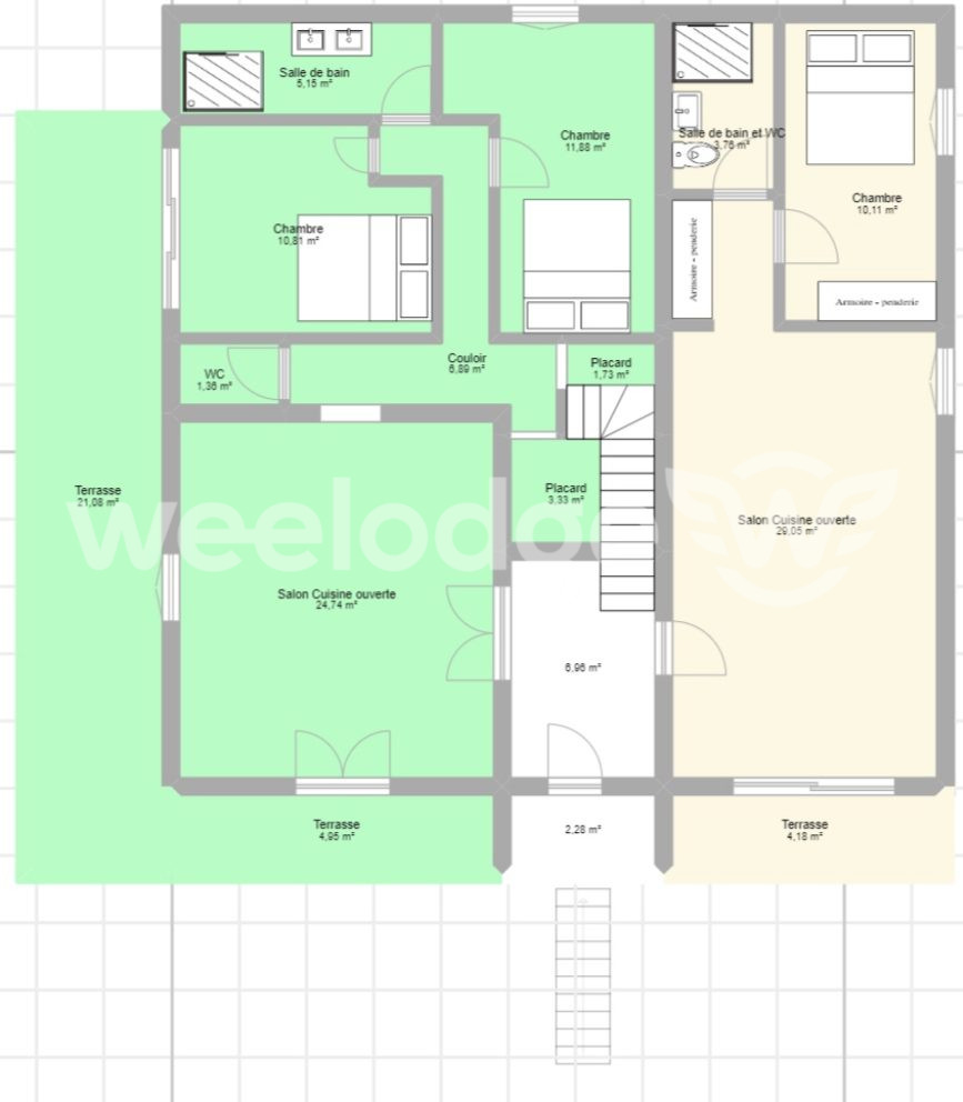 Vente Appartement TOURNEFEUILLE 31170 Haute Garonne FRANCE