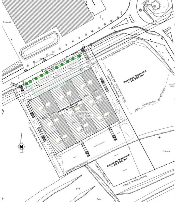 Warehouse for rent, 2000 m² - Étupes 25490