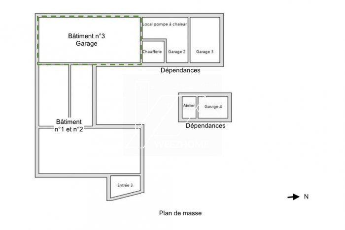 Immeuble à vendre, 568 m² - Buzançais 36500