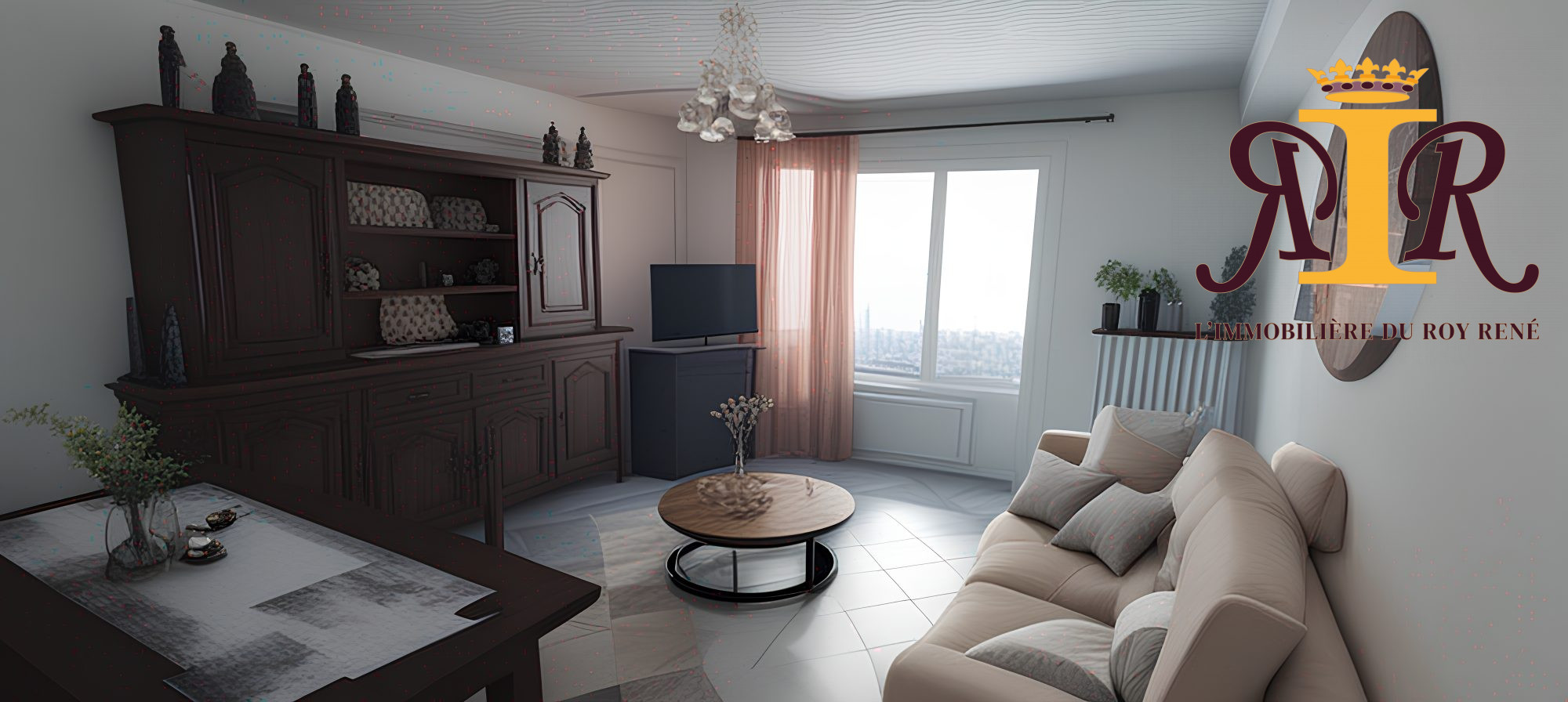Vente Appartement 61m² 3 Pièces à Manosque (04100) - Immobiliere Du Roy Rene