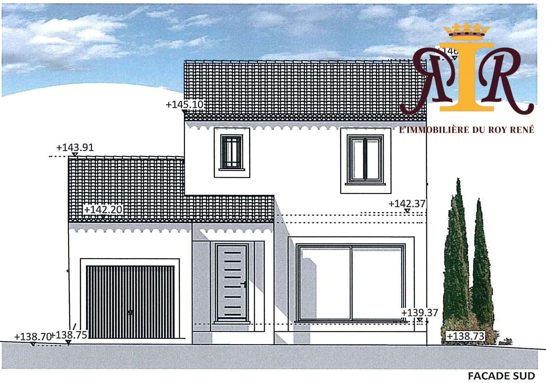 Vente Maison 102m² 5 Pièces à Lauris (84360) - Immobiliere Du Roy Rene