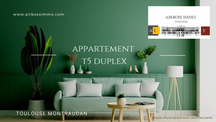 Duplex à vendre, 5 pièces - Toulouse 31400