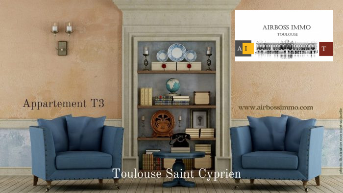 Appartement T3 d'exception Toulouse Saint Cyprien