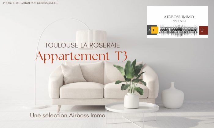 Appartement T3 Toulouse La Roseraie