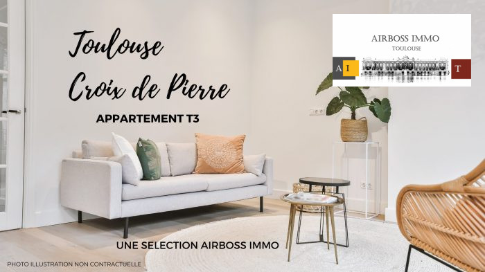 Appartement à vendre, 3 pièces - Toulouse 31000