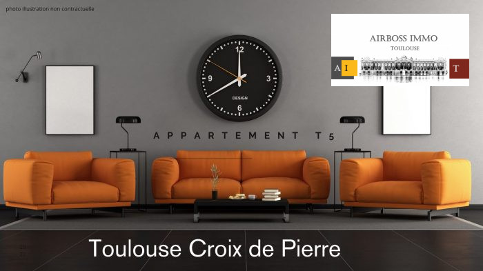 Appartement à vendre, 5 pièces - Toulouse 31000