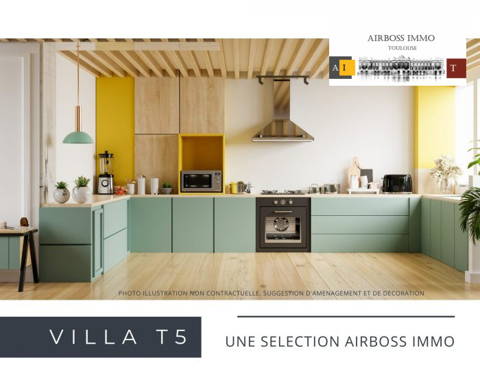 Villa à vendre, 5 pièces - Toulouse 31200