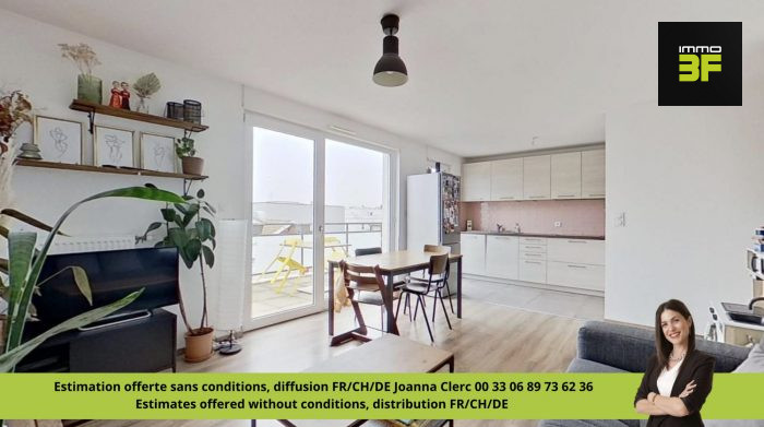Appartement à vendre, 4 pièces - Saint-Louis 68300