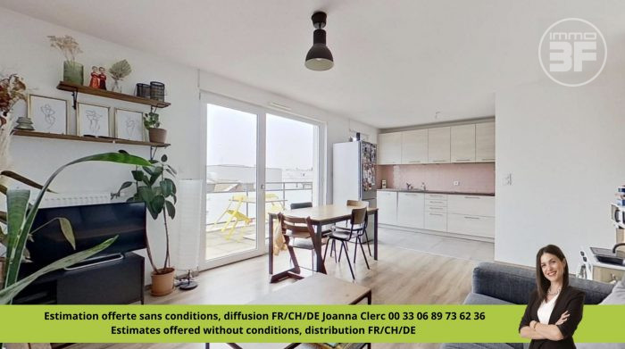 Appartement à vendre, 4 pièces - Saint-Louis 68300