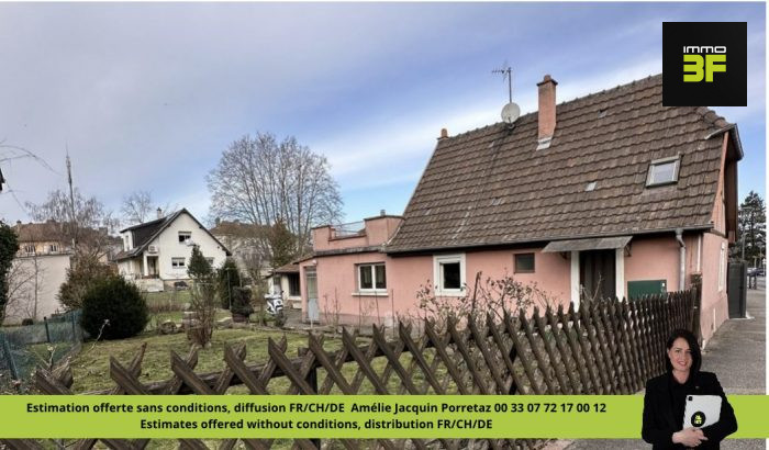 Einfamilienhaus zu verkaufen, 3 Teile - Riedisheim 68400