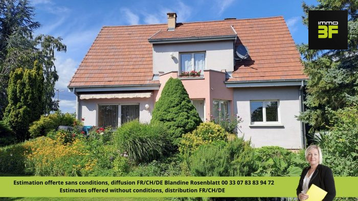 Detached house for sale, 5 rooms - Munchhouse 68740