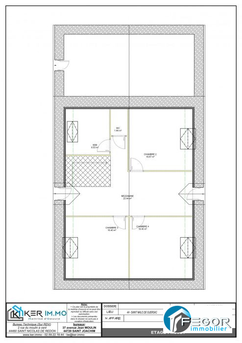 Maison traditionnelle à vendre, 5 pièces - Saint-Malo-de-Guersac 44550