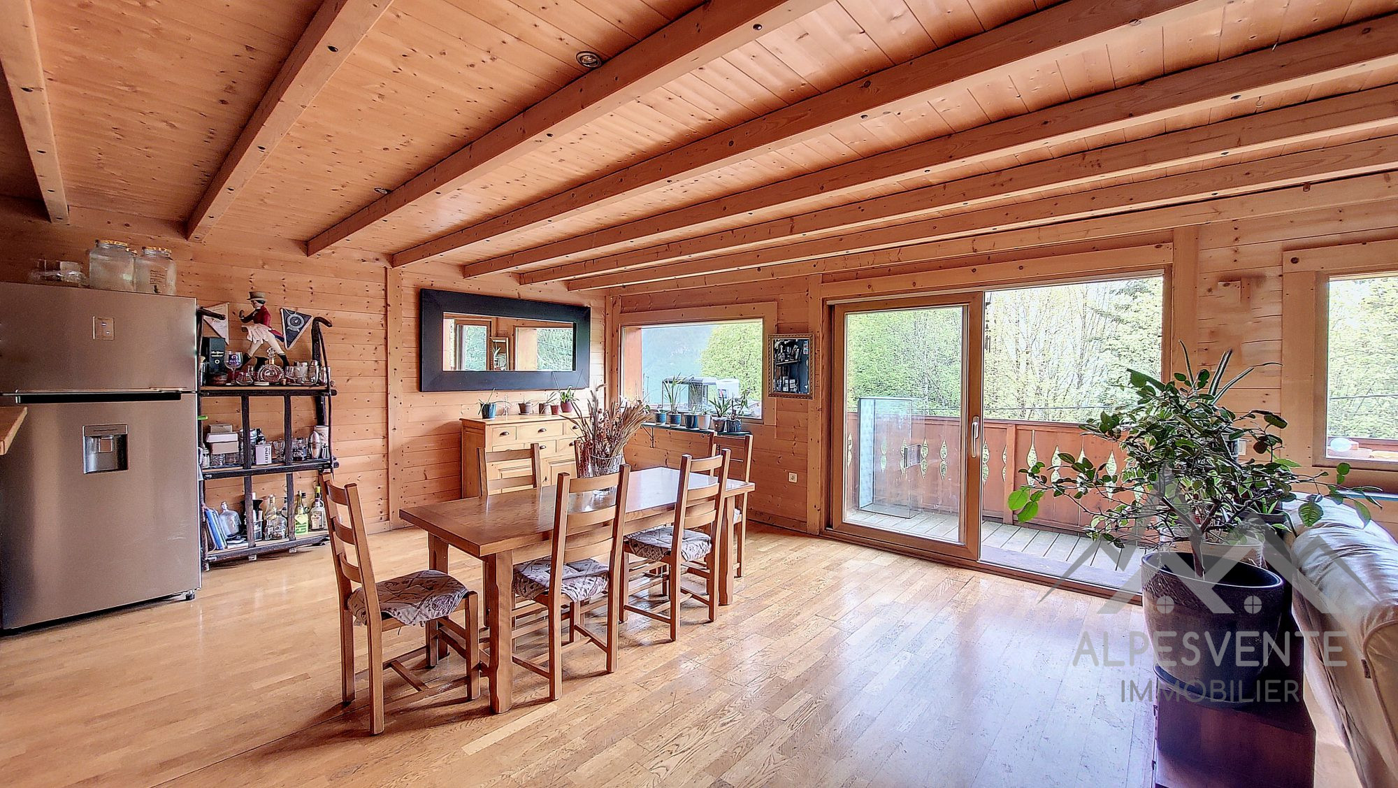 Maison bois : des intérieurs en bois chaleureux et originaux - Côté Maison