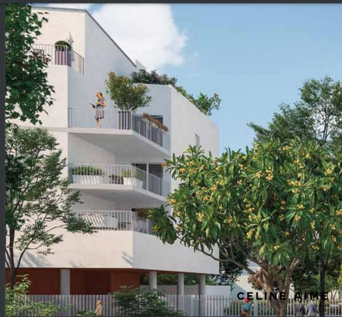 Appartement avec balcon  articulé autour d’un site paysager de 10 hectares et d’une place centrale, et jalonné par des « allées-parc » verdoyantes,