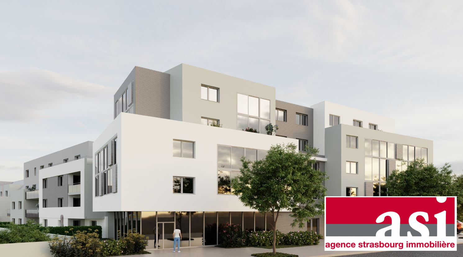 Vente Appartement 46m² 2 Pièces à Illkirch-Graffenstaden (67400) - Agence Strasbourg Immobilière