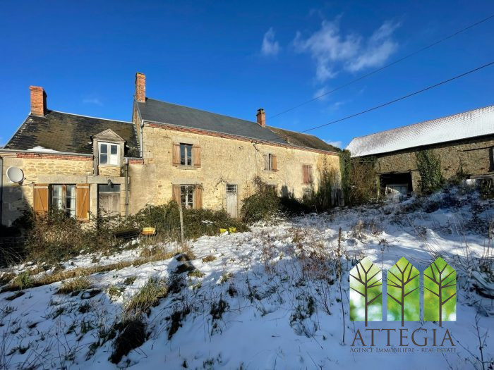 Maison ancienne à vendre, 4 pièces - La Forêt-du-Temple 23360