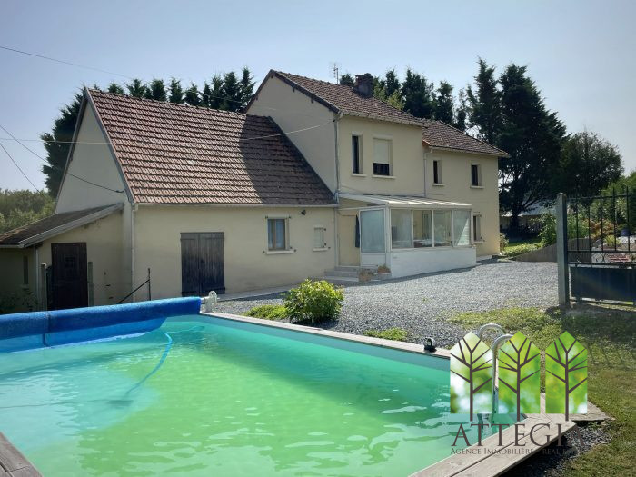 Maison individuelle à vendre, 9 pièces - Moutier-Malcard 23220