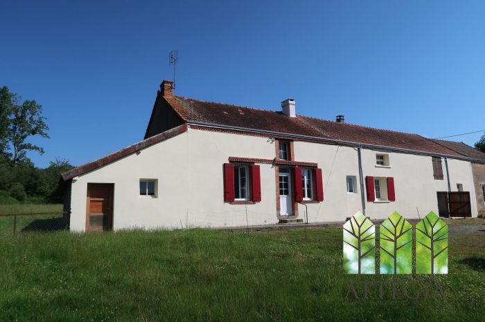 Maison de campagne à vendre, 4 pièces - Nouziers 23350