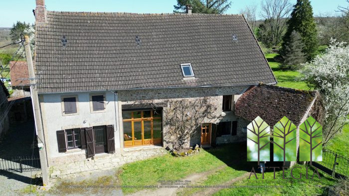 Maison individuelle à vendre, 6 pièces - Le Bourg-d'Hem 23220