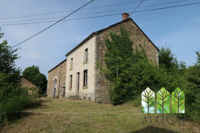 Maison de campagne à vendre, 4 pièces - Roches 23270