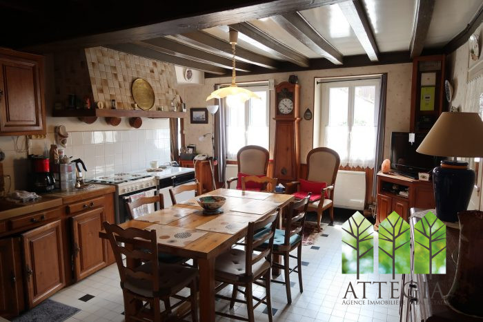 Maison mitoyenne 2 côtés à vendre, 4 pièces - Clugnat 23270