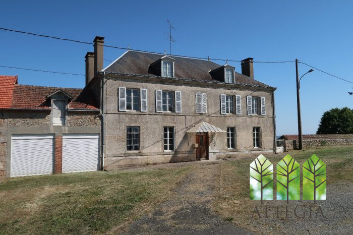 Bourgeois house for sale, 10 rooms - Châtelus-Malvaleix 23270