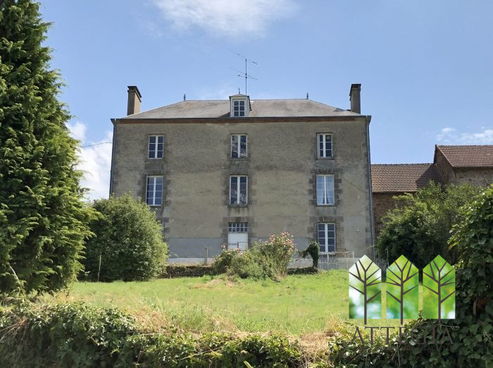 Bourgeois house for sale, 10 rooms - Châtelus-Malvaleix 23270