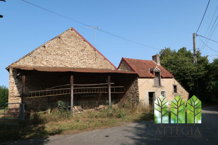 Old house for sale, 3 rooms - Bétête 23270