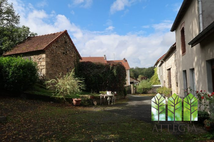 Maison mitoyenne 1 côté à vendre, 5 pièces - Glénic 23380